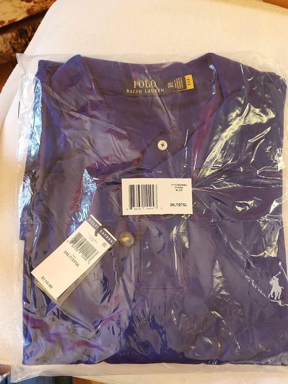 Polo by Ralph Lauren Purple Short-Sleeve Polo Shirt